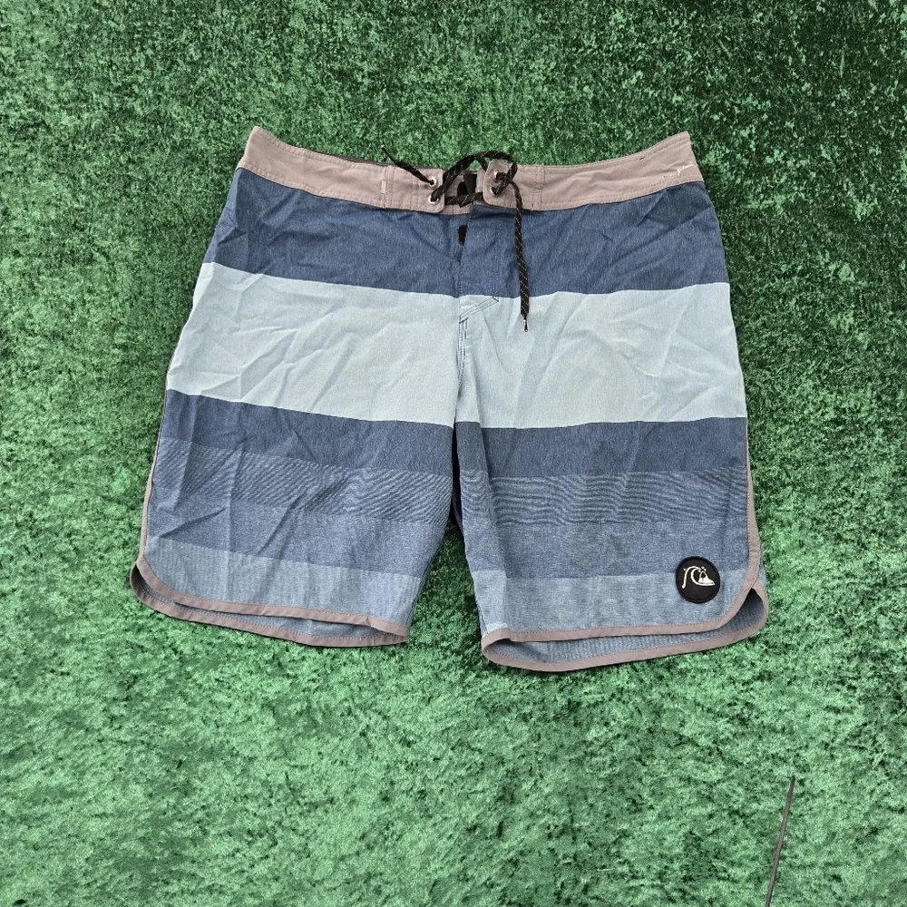 Quiksilver Men's Multi-Blue Board Shorts